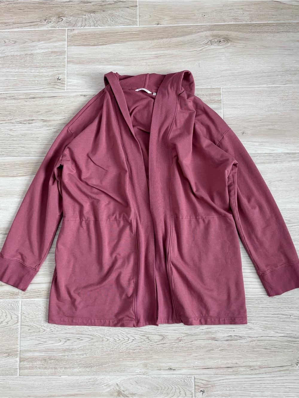 24/7 by Soma Cardigan Sweater Sweatshirt Pink Mauve Women’s Size XXL